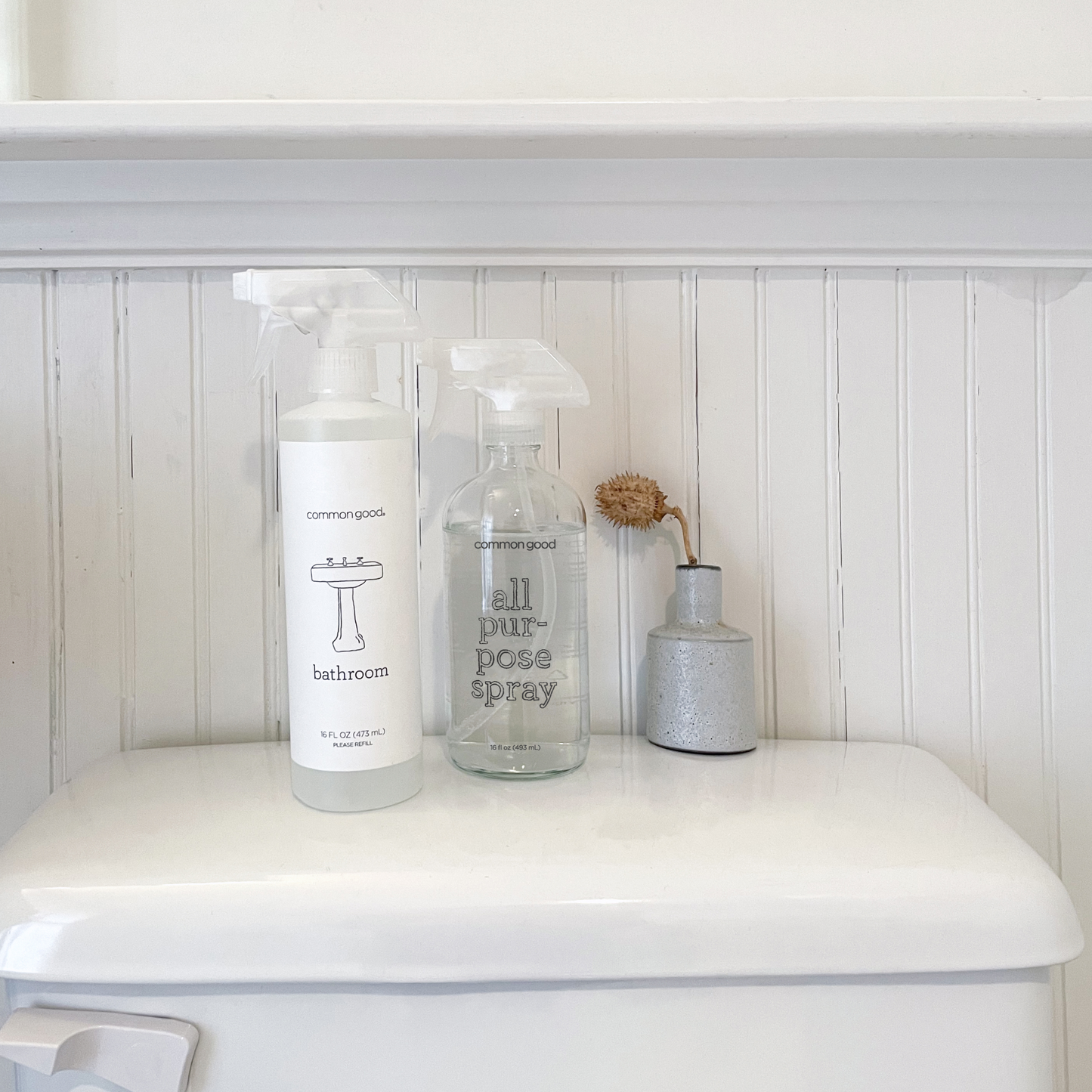 All Purpose Empty Glass Bottle, 16oz - Common Good