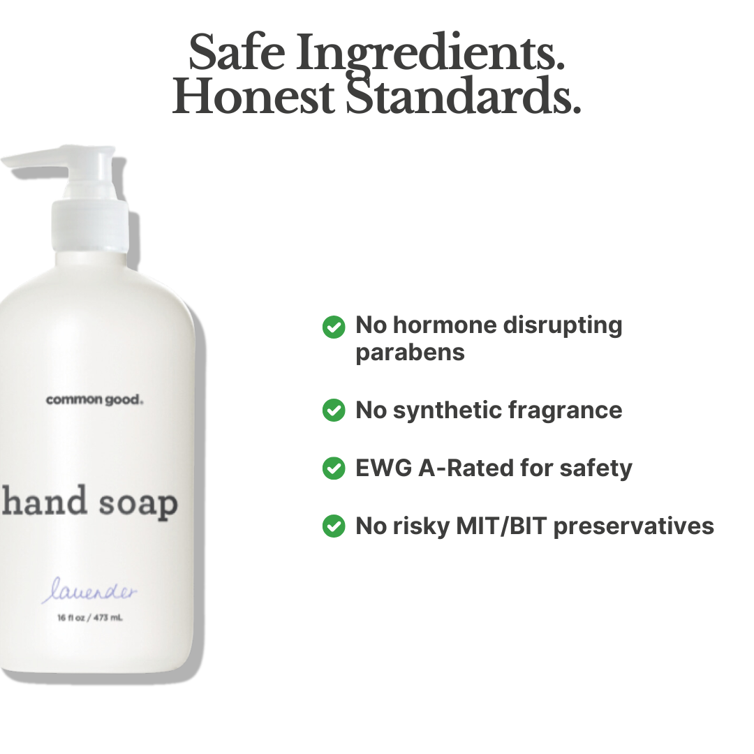 Hand Soap Refill Pouch and Plastic Bottle Set