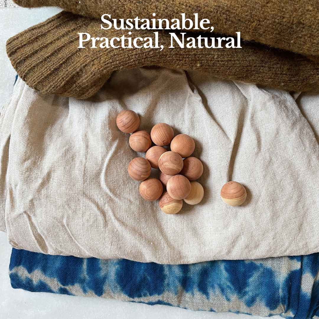 Cedar Ball Drawer Sachet