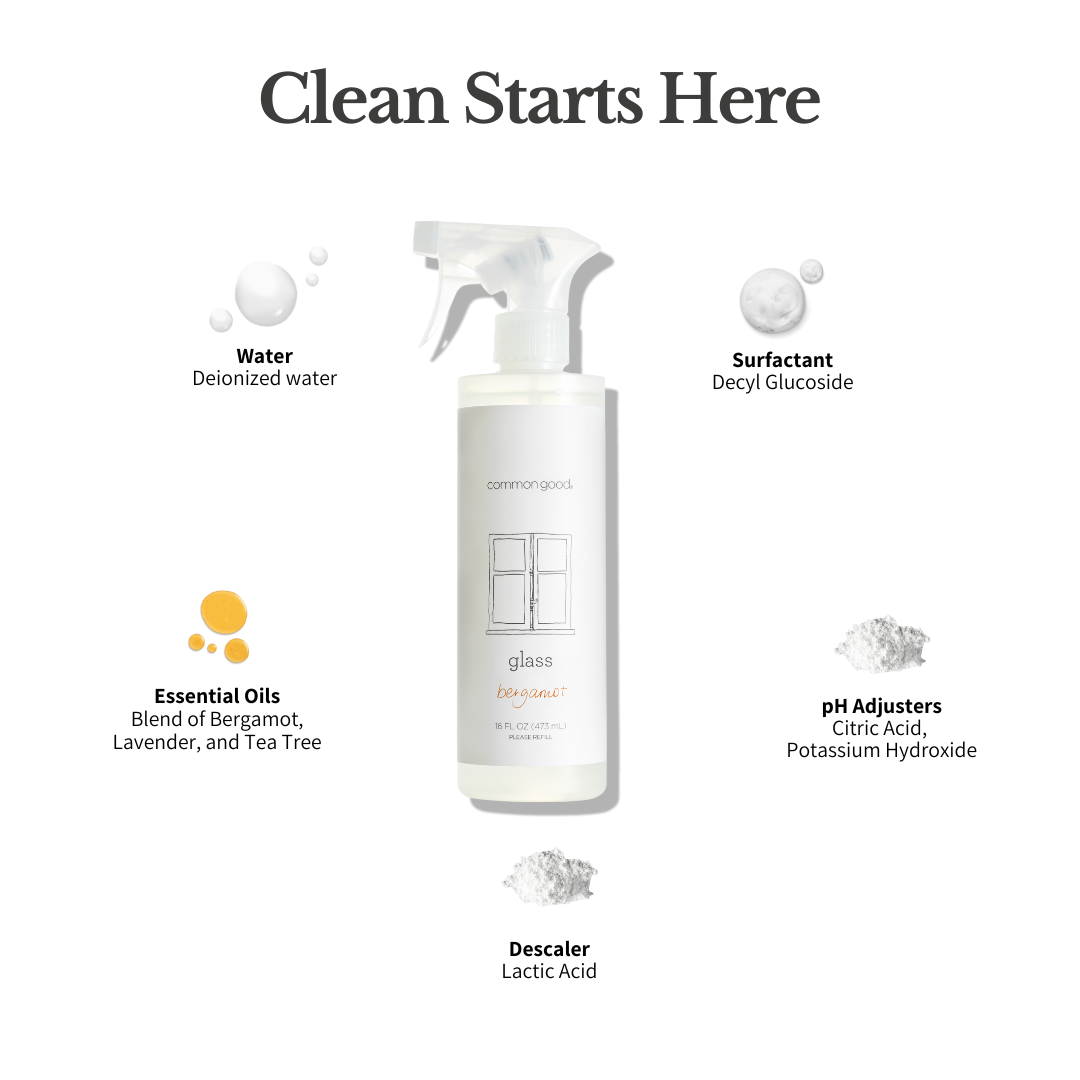 Glass Cleaner, 16 Fl Oz