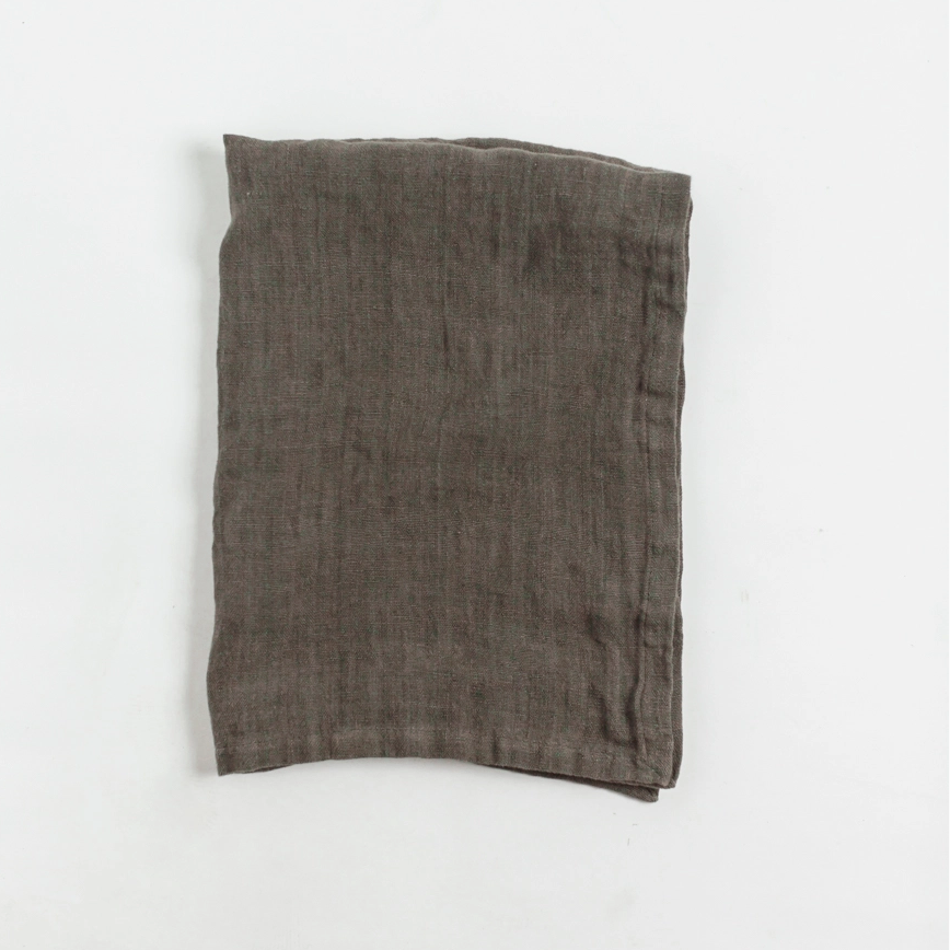 Stone Washed Linen Tea Towel