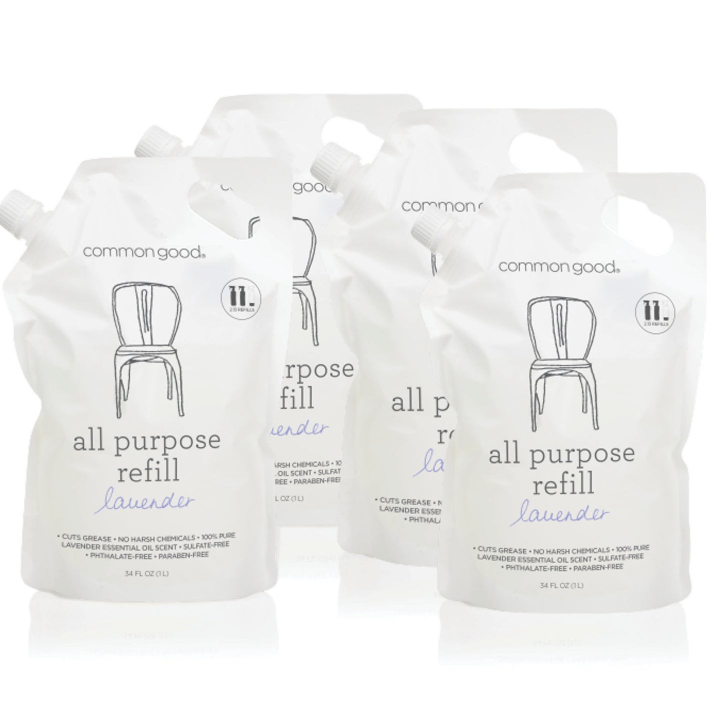All Purpose Cleaner Refill Pouch, 34 Fl Oz