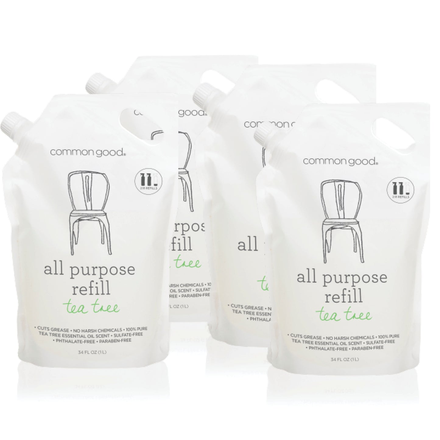 All Purpose Cleaner Refill Pouch, 34 Fl Oz