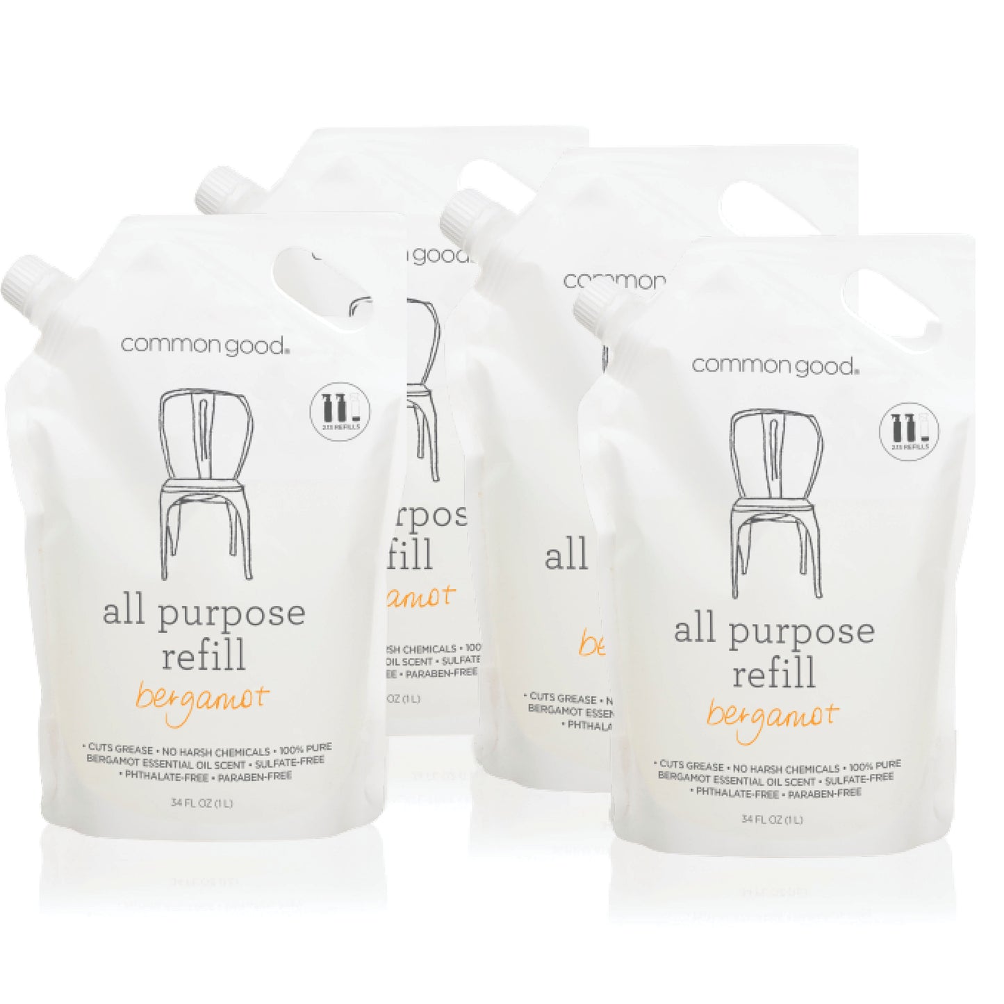 All Purpose Cleaner Refill Pouch, 34 Fl Oz