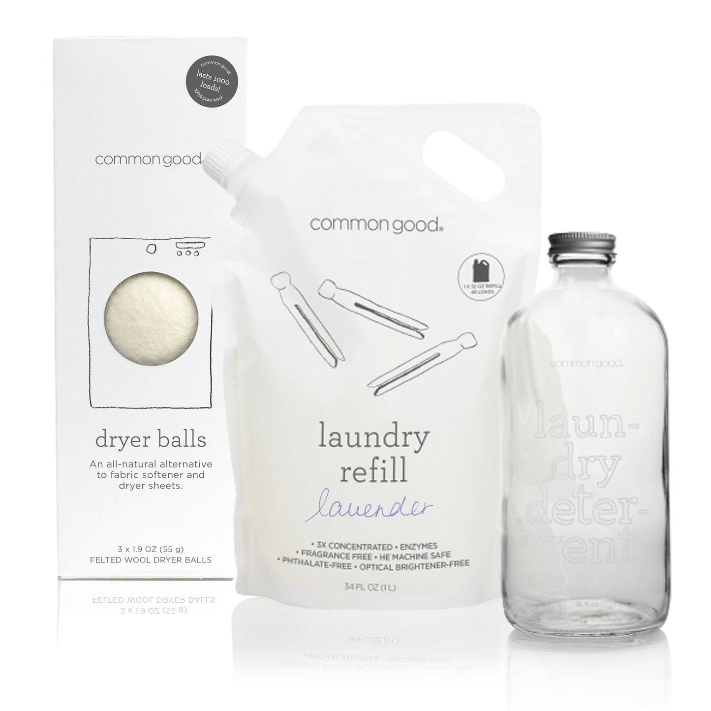 Laundry Glass Starter Set