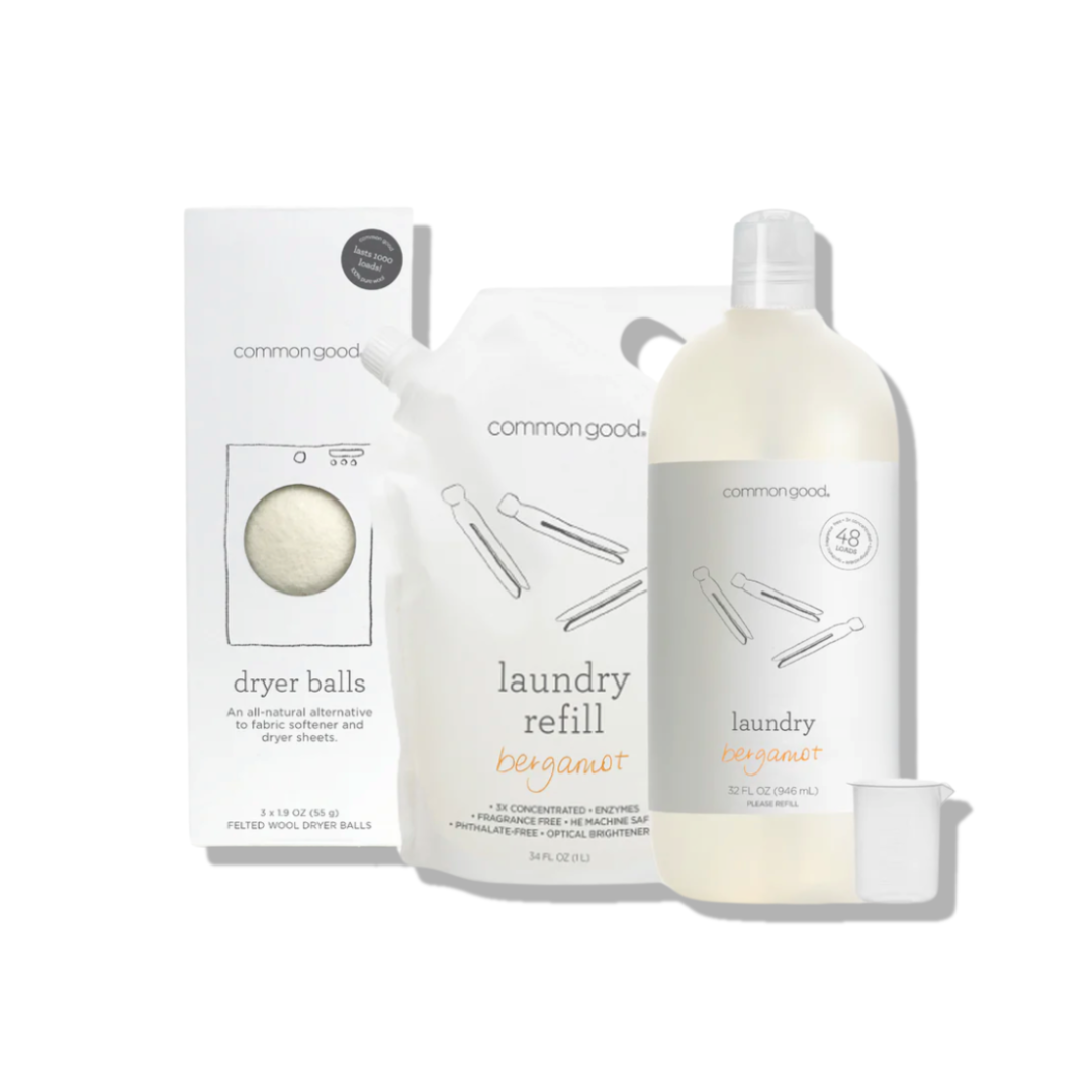Laundry Plastic Bottle Set