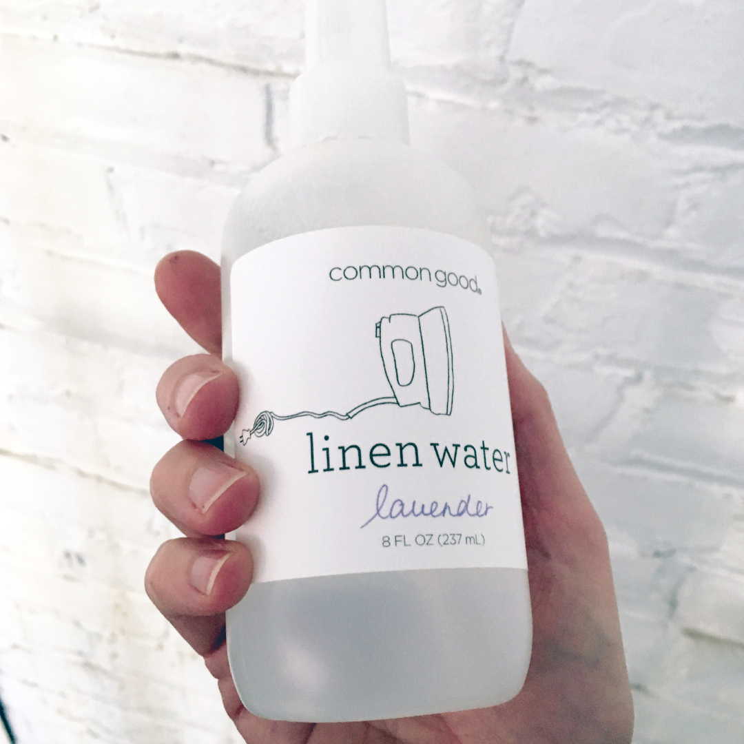 Linen Water Bottle, 8 Fl Oz