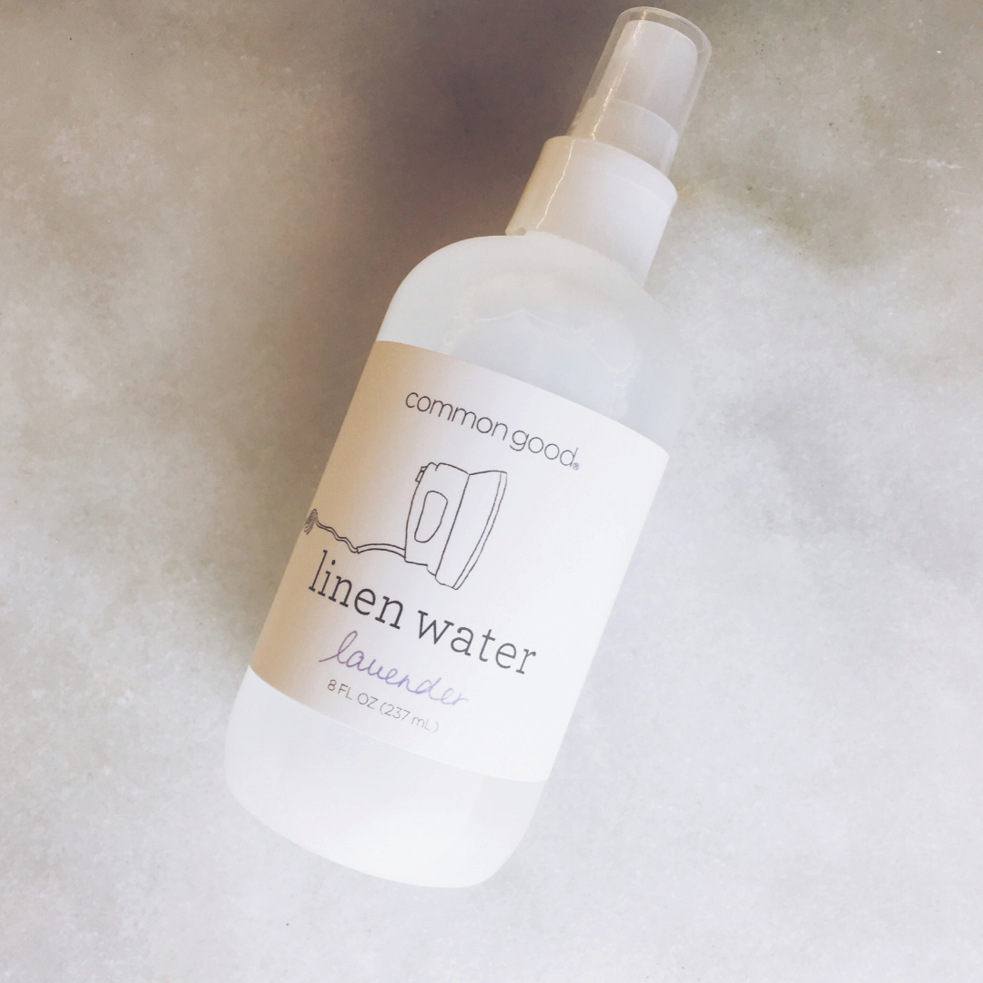 Linen Water Bottle, 8 Fl Oz