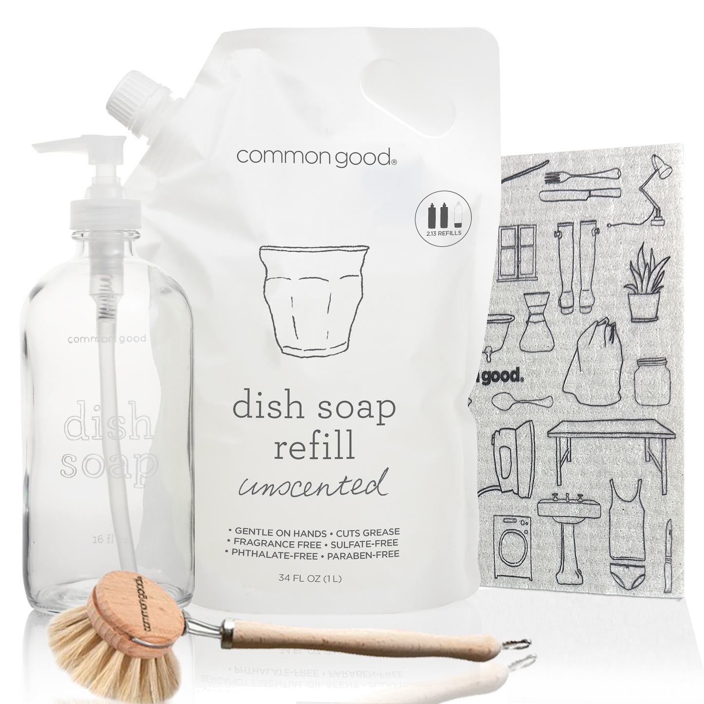 Dish Washing Set