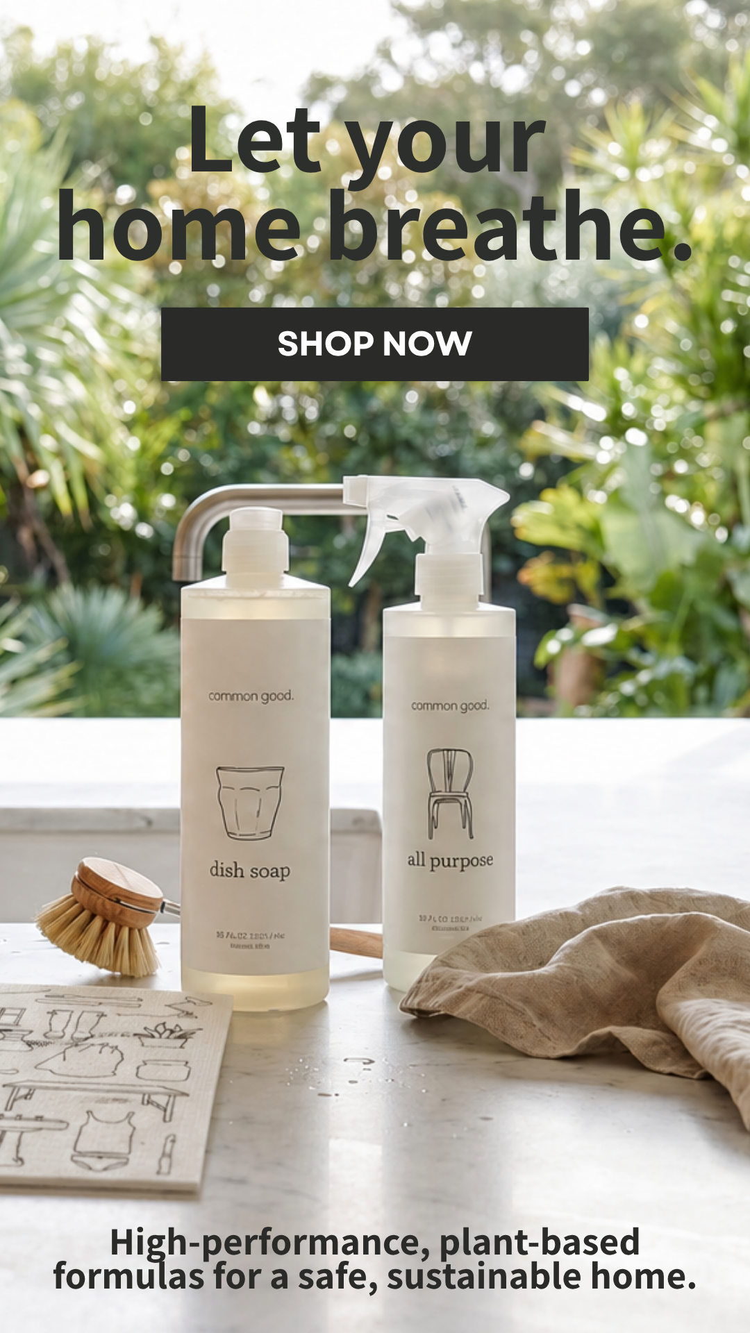 Common Good, brand website product image