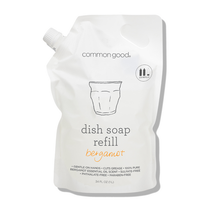 Dish Soap Refill Pouch, 34 Fl Oz