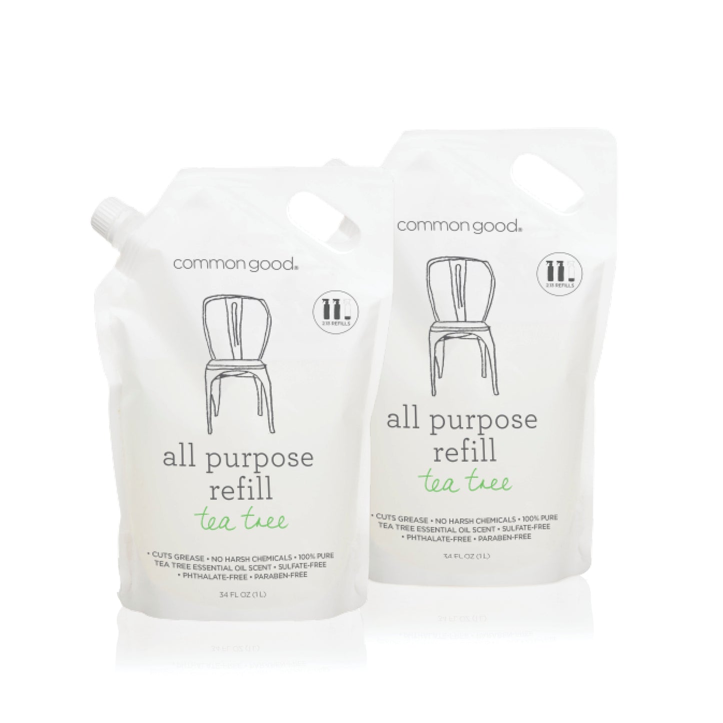 All Purpose Cleaner Refill Pouch, 34 Fl Oz