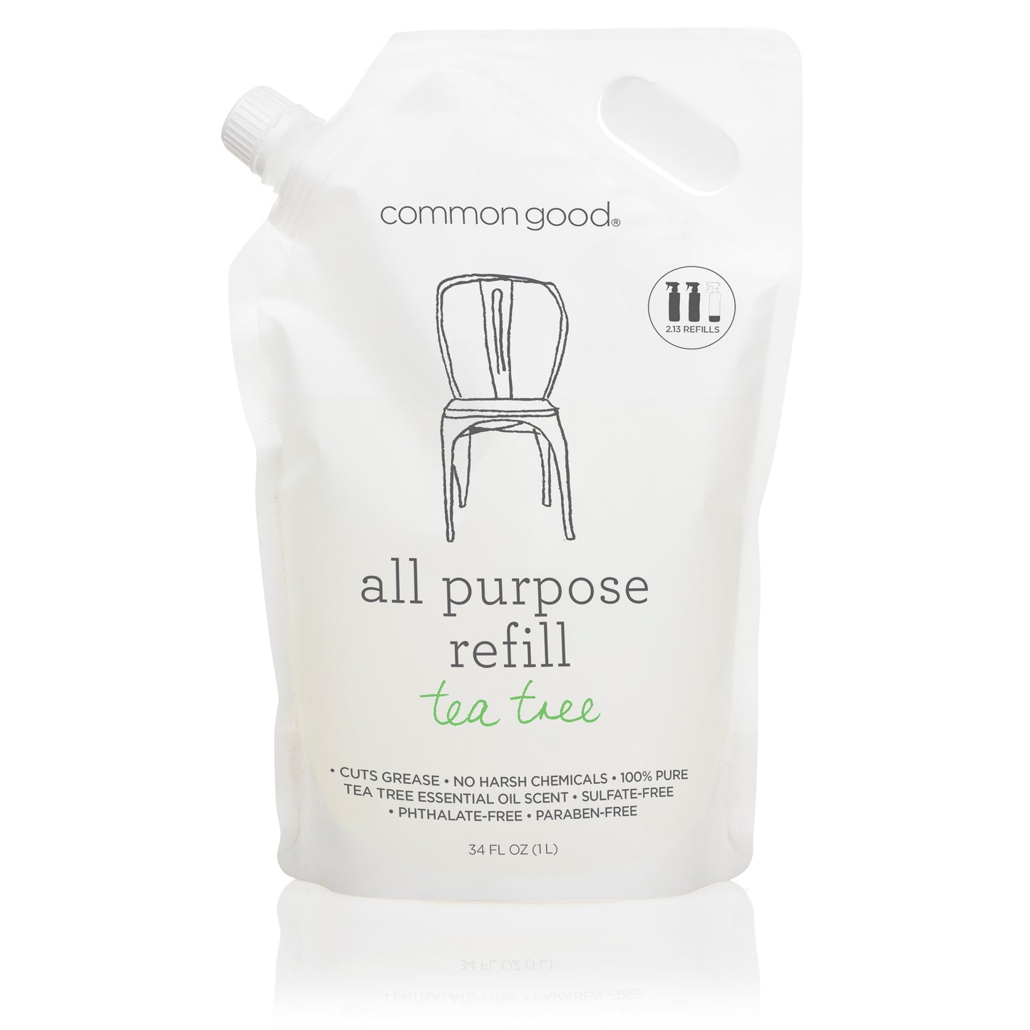All Purpose Cleaner Refill Pouch, 34 Fl Oz