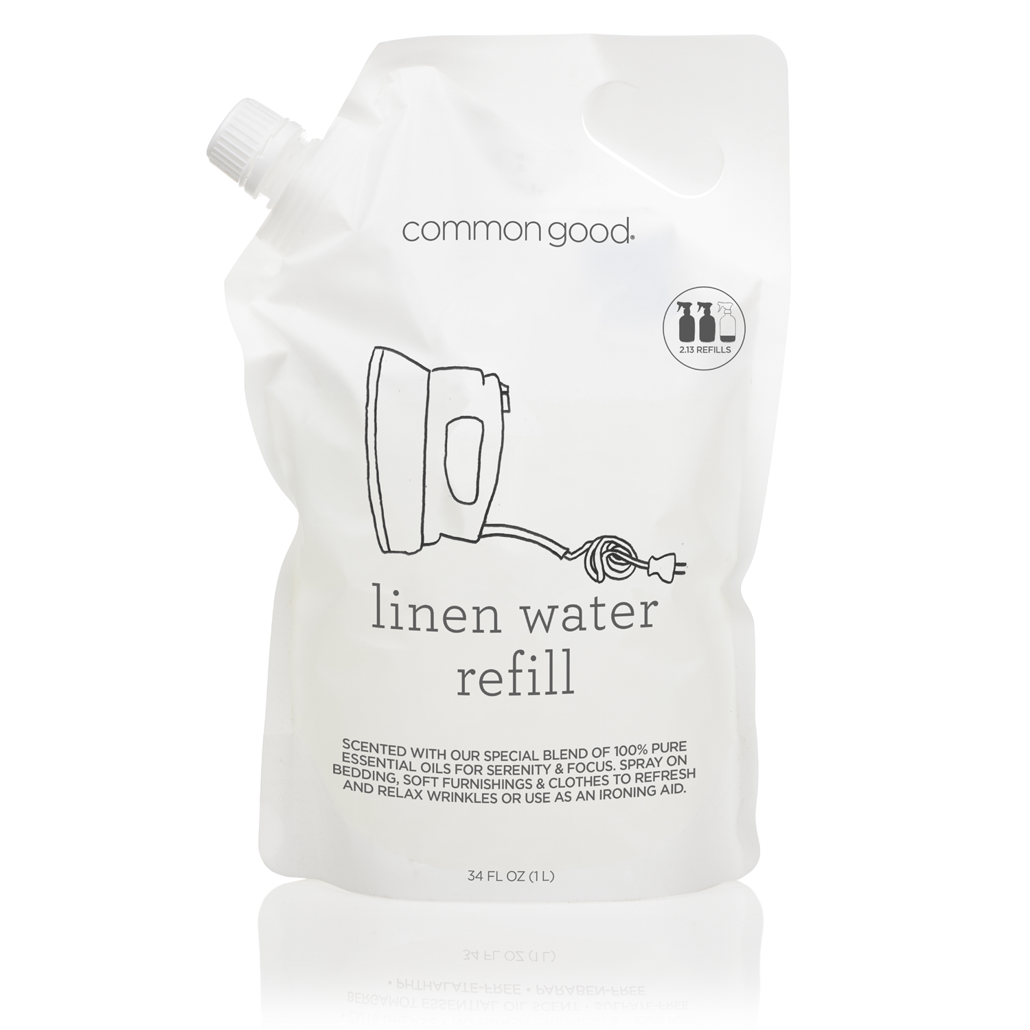 common good Linen Water Refill Pouch